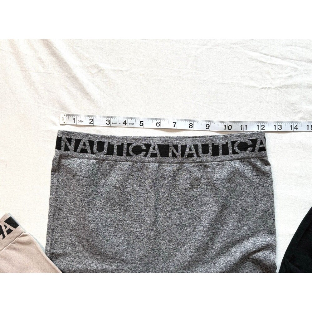 Nautica Womens Intimates Under Shorts Underwear Size Large (Lot Of 3) Base Layer - Picture 2 of 4